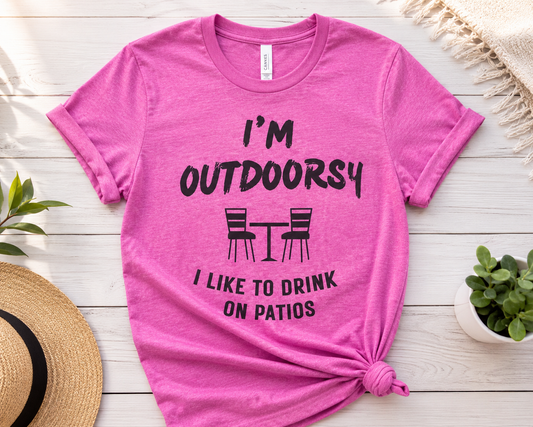 Outdoorsy (Patio Edition) Tee