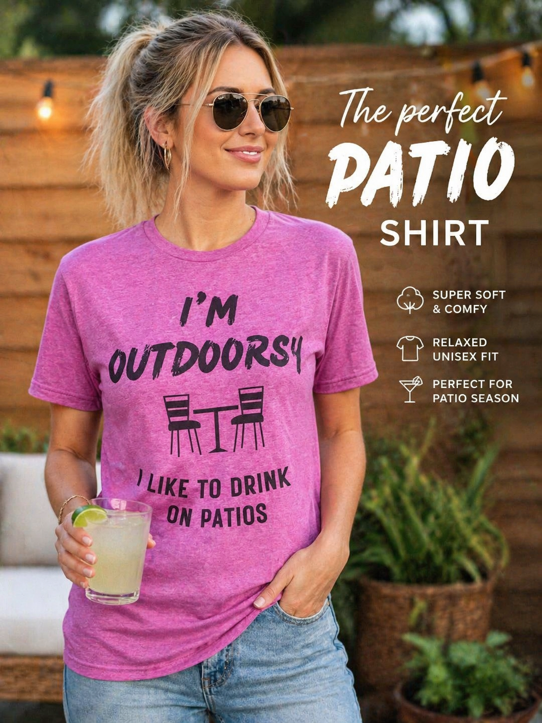 Outdoorsy (Patio Edition) Tee
