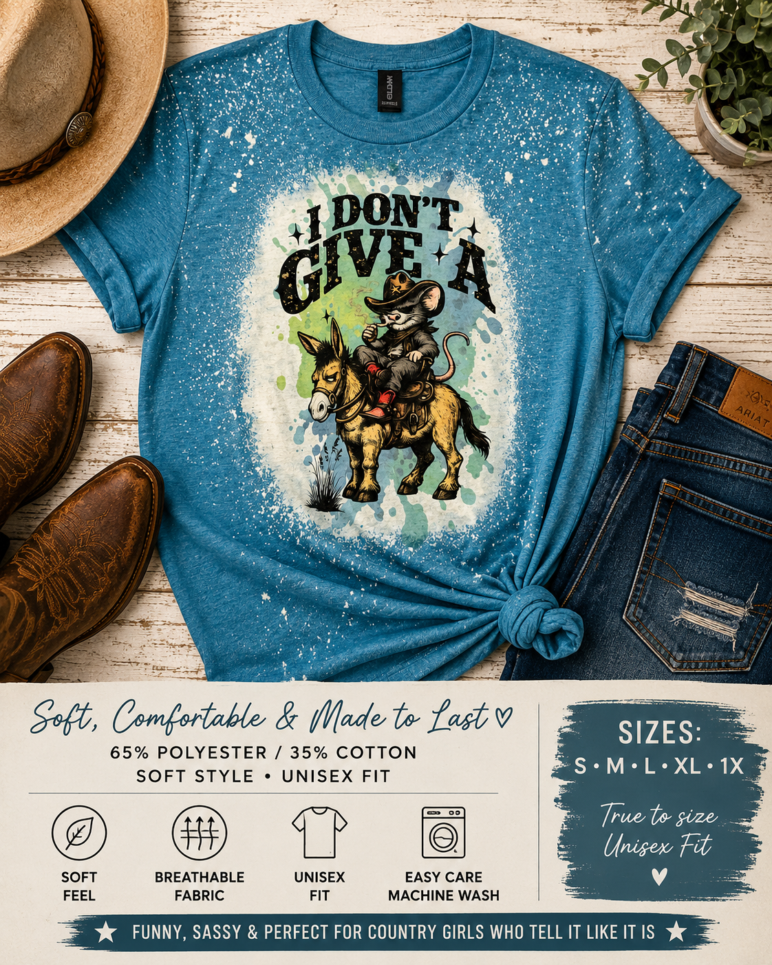 I don't give a...