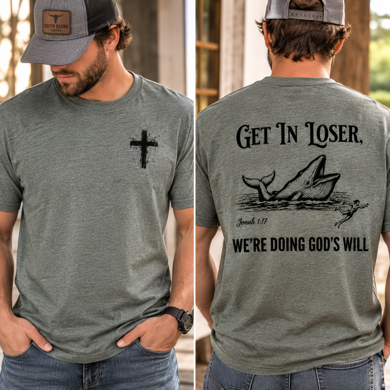 Get In Loser, We’re Doing God’s Will Tee
