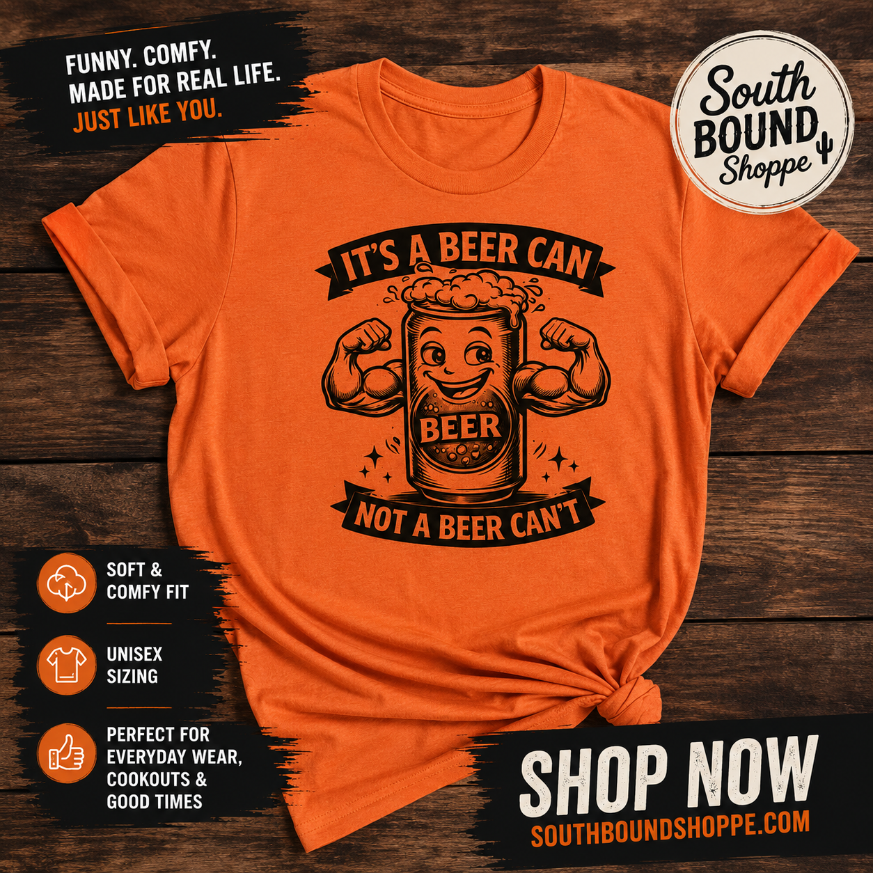 It’s A Beer Can, Not A Beer Can’t Tee